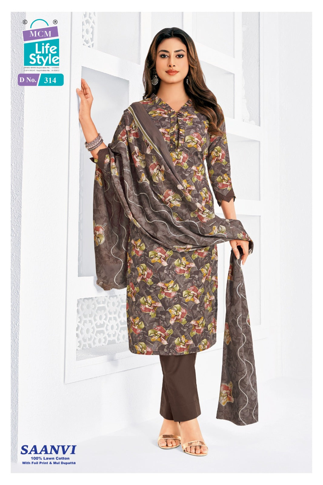 Saanvi Vol 3 Mcm Lifestyle Cotton Pant Style Suits Manufacturer Gujarat