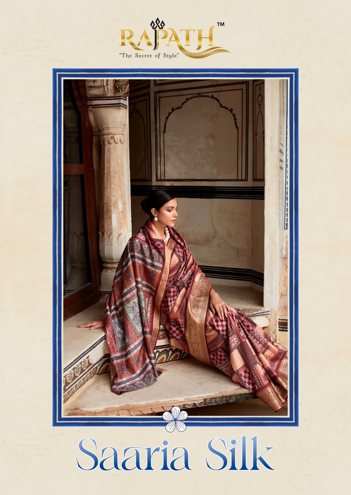 Saaria Silk 290001-290008 Rajpath Dola Silk Sarees Wholesaler Ahmedabad