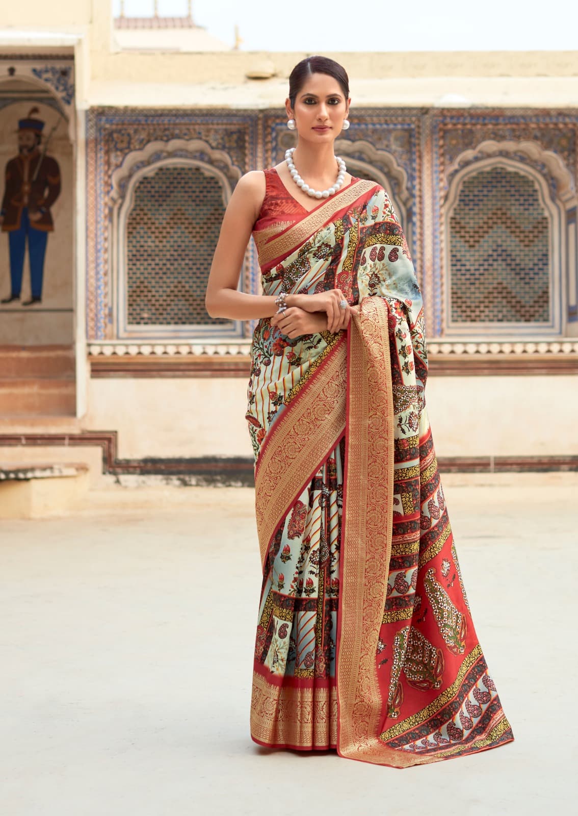 Saaria Silk 290001-290008 Rajpath Dola Silk Sarees Wholesaler Ahmedabad