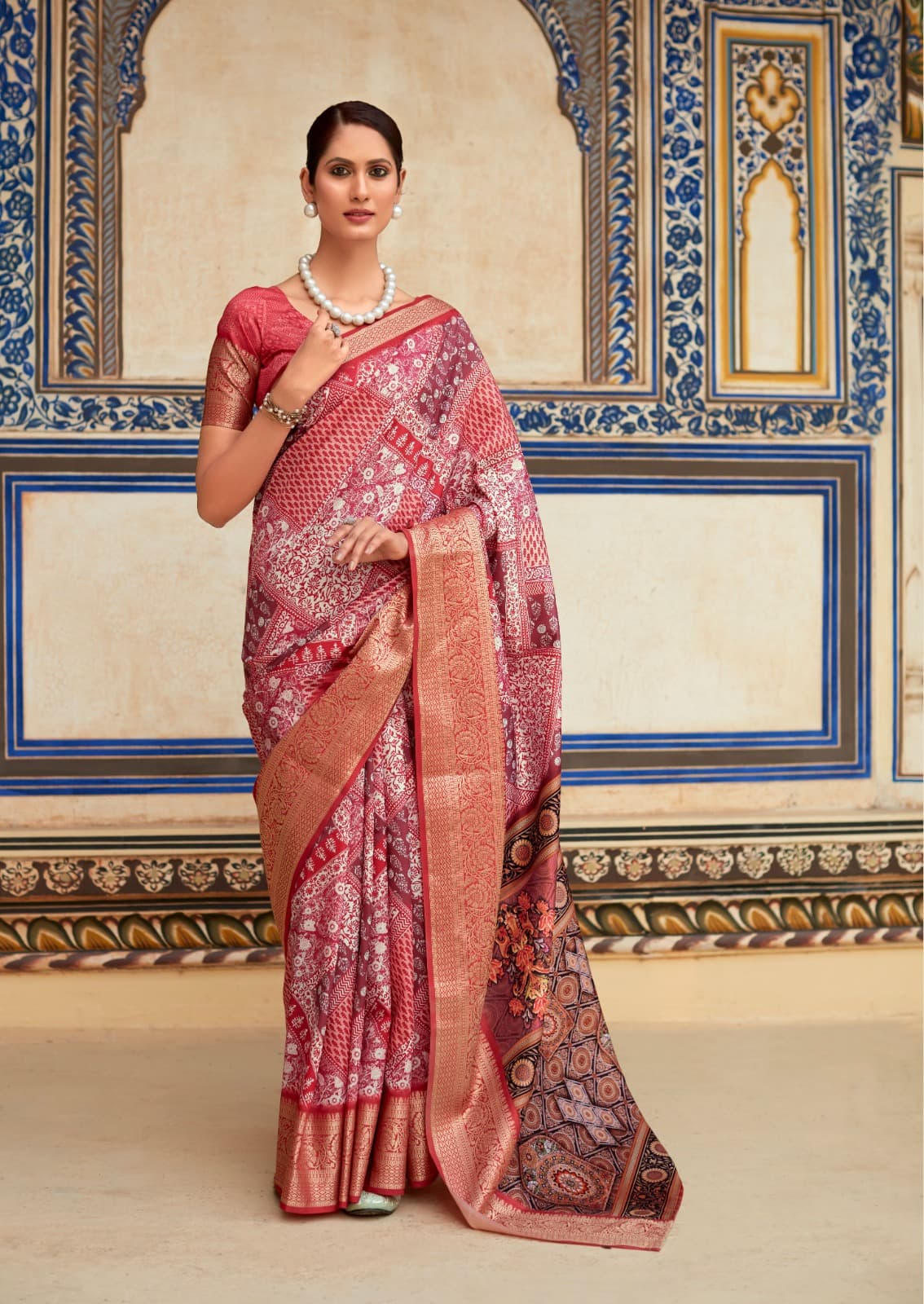 Saaria Silk 290001-290008 Rajpath Dola Silk Sarees Wholesaler Ahmedabad