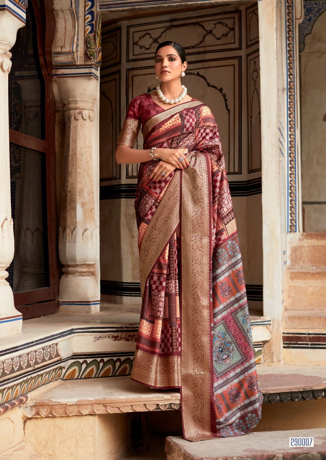 Saaria Silk 290001-290008 Rajpath Dola Silk Sarees Wholesaler Ahmedabad