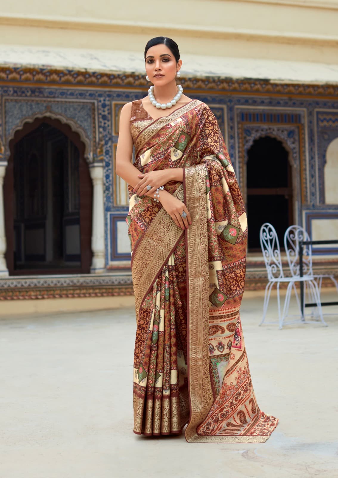 Saaria Silk 290001-290008 Rajpath Dola Silk Sarees Wholesaler Ahmedabad