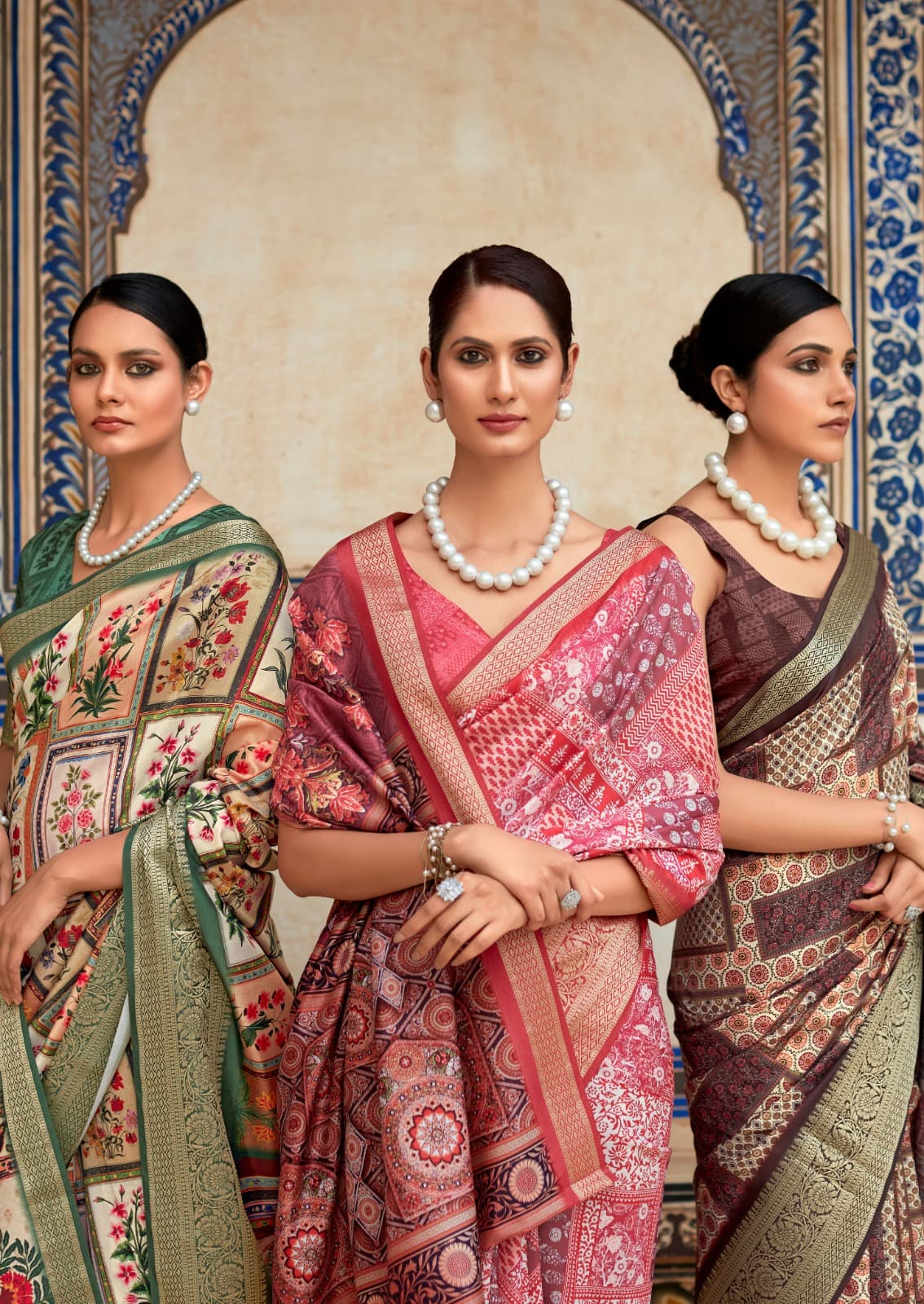 Saaria Silk 290001-290008 Rajpath Dola Silk Sarees Wholesaler Ahmedabad