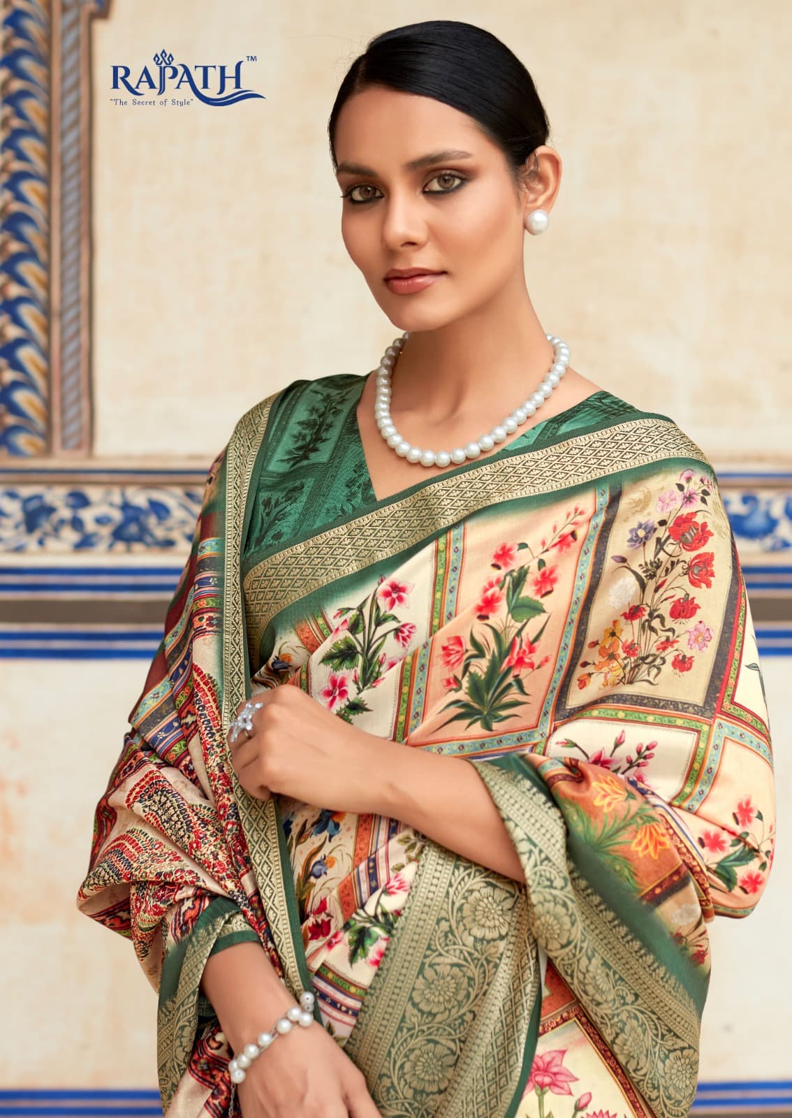 Saaria Silk 290001-290008 Rajpath Dola Silk Sarees Wholesaler Ahmedabad