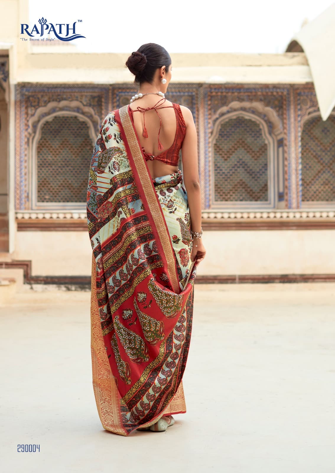 Saaria Silk 290001-290008 Rajpath Dola Silk Sarees Wholesaler Ahmedabad