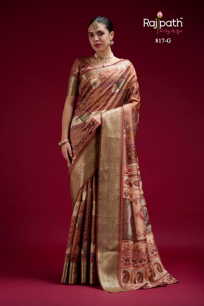 Saaria Silk Rajpath Dola Sarees Wholesale