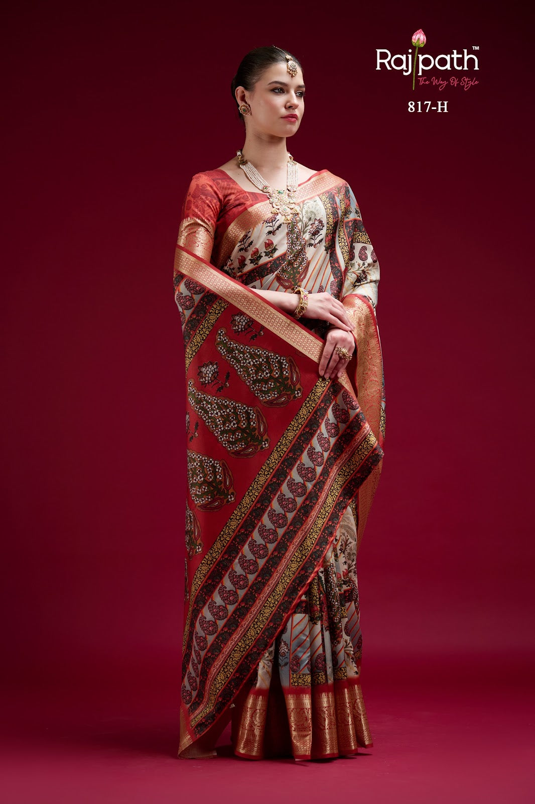 Saaria Silk Rajpath Dola Sarees Wholesale