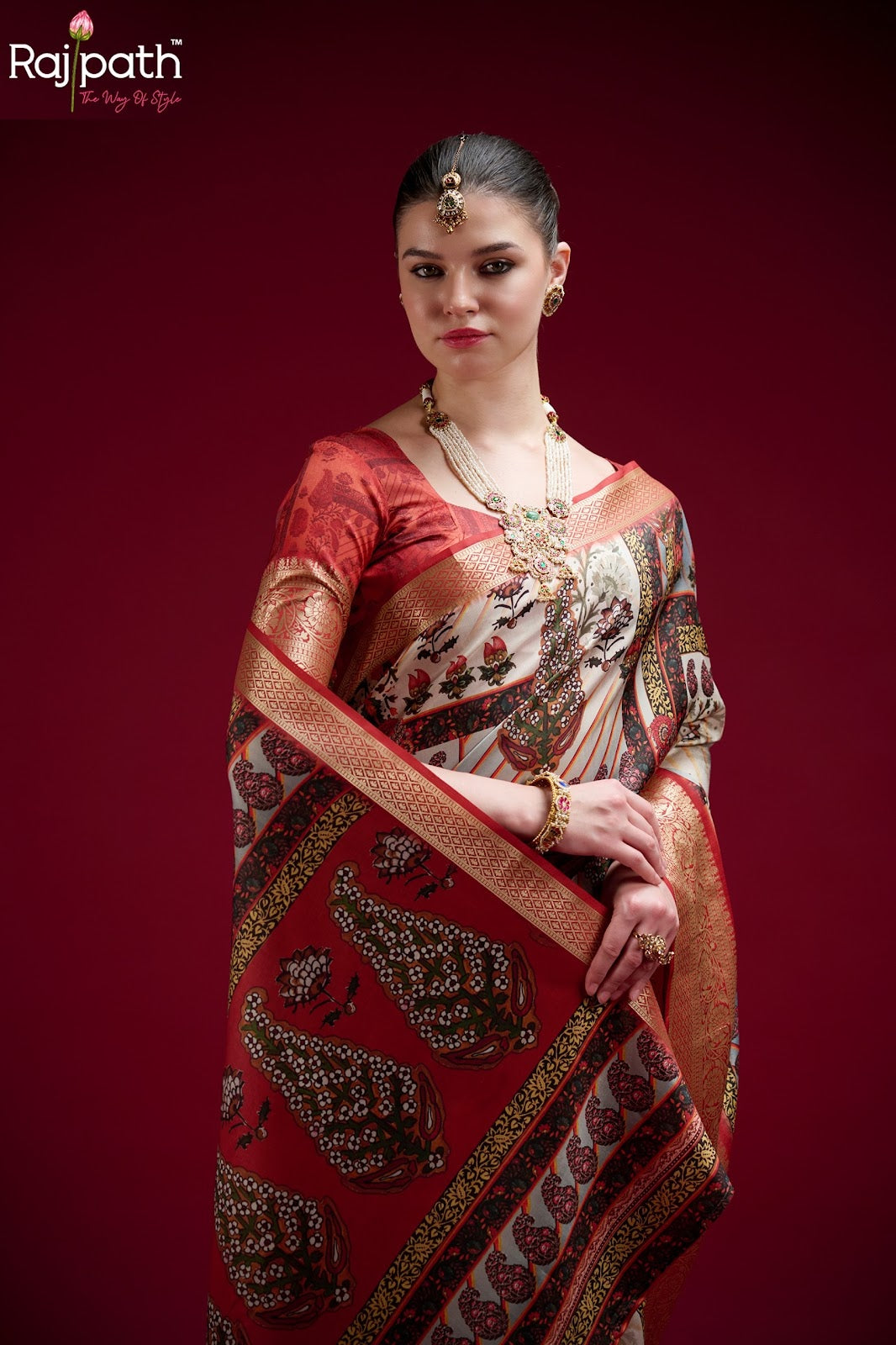Saaria Silk Rajpath Dola Sarees Wholesale