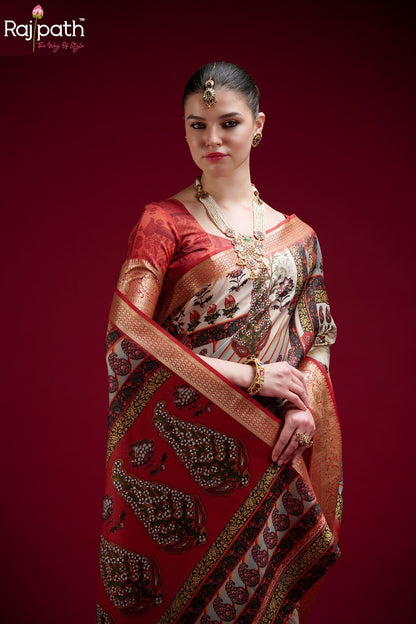 Saaria Silk Rajpath Dola Sarees Wholesale
