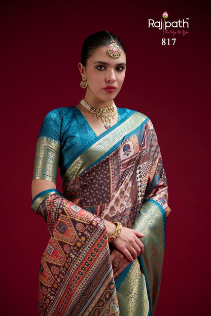 Saaria Silk Rajpath Dola Sarees Wholesale