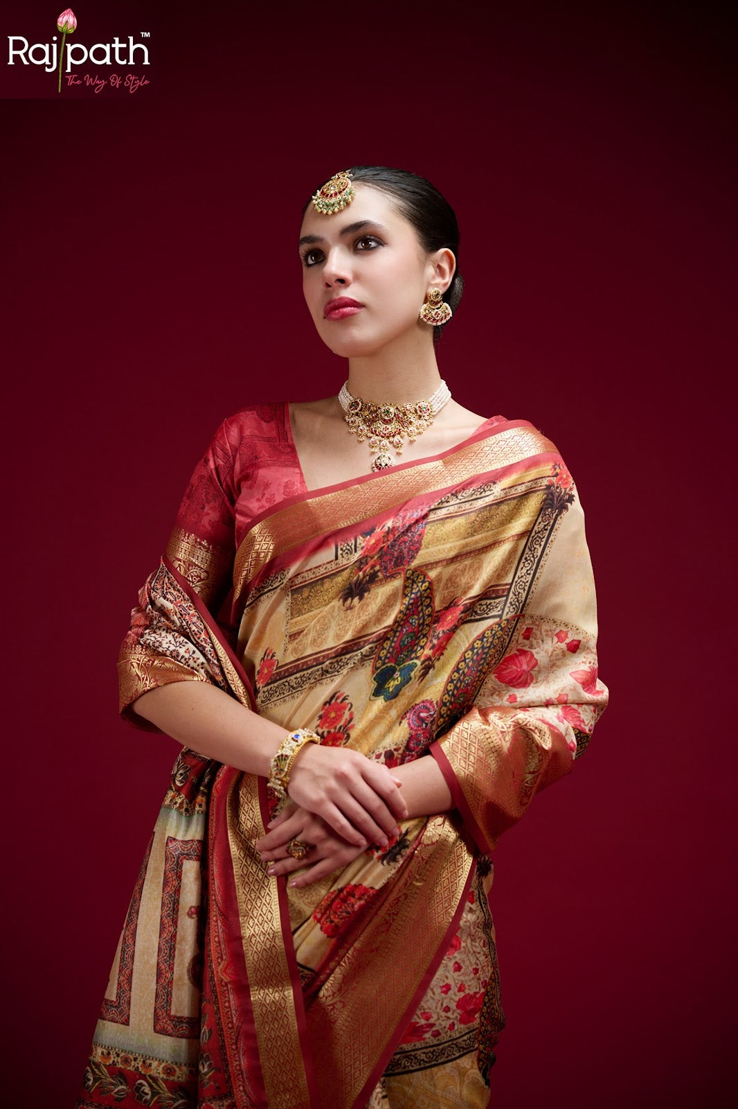 Saaria Silk Rajpath Dola Sarees Wholesale