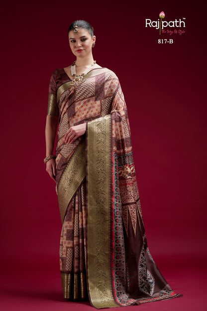 Saaria Silk Rajpath Dola Sarees Wholesale