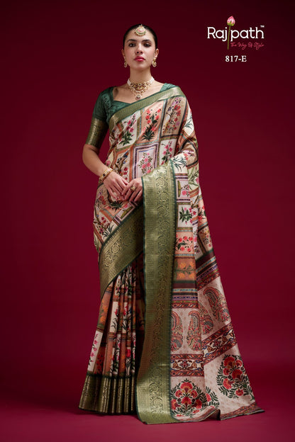 Saaria Silk Rajpath Dola Sarees Wholesale