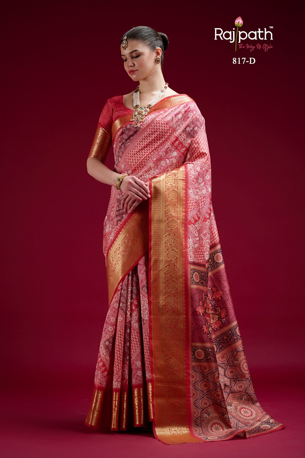 Saaria Silk Rajpath Dola Sarees Wholesale