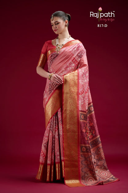 Saaria Silk Rajpath Dola Sarees Wholesale