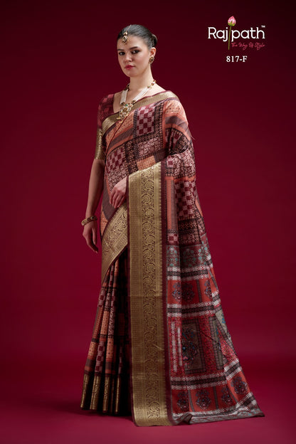Saaria Silk Rajpath Dola Sarees Wholesale