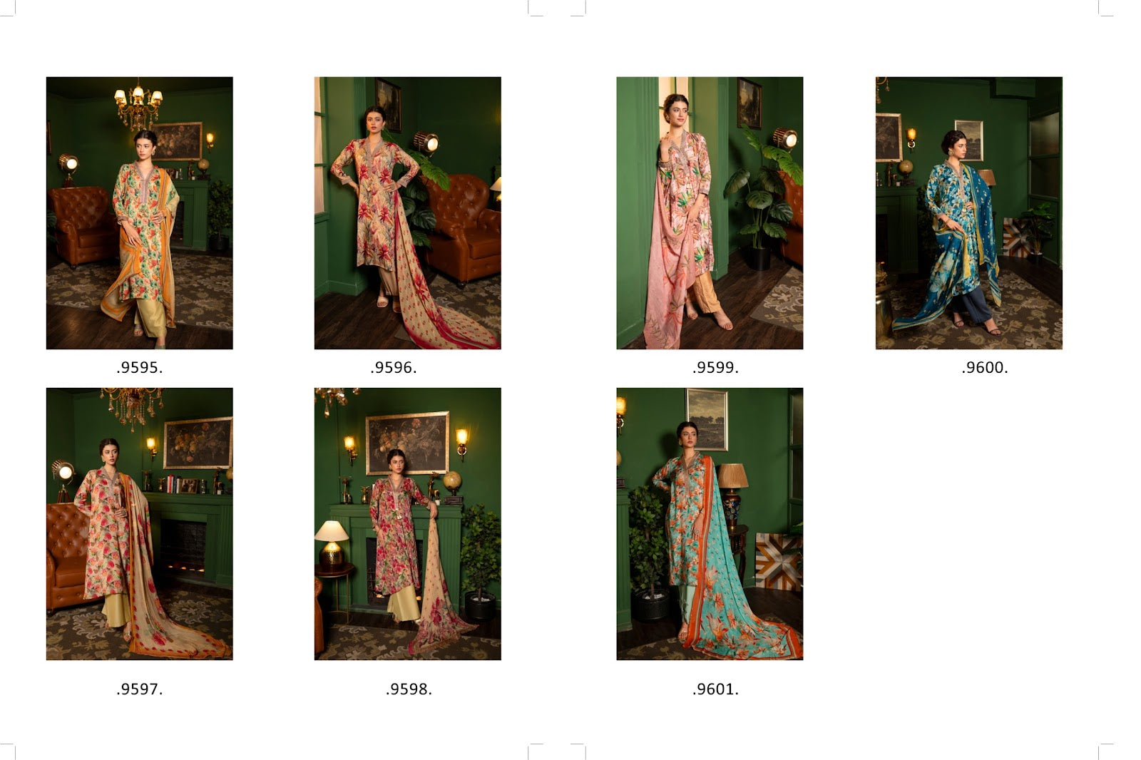 Saarthi Saanja Viscose Muslin Pant Style Suits Wholesaler