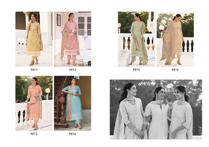 Saathi Jay Vijay Pure Organdy Pant Style Suits Exporter India