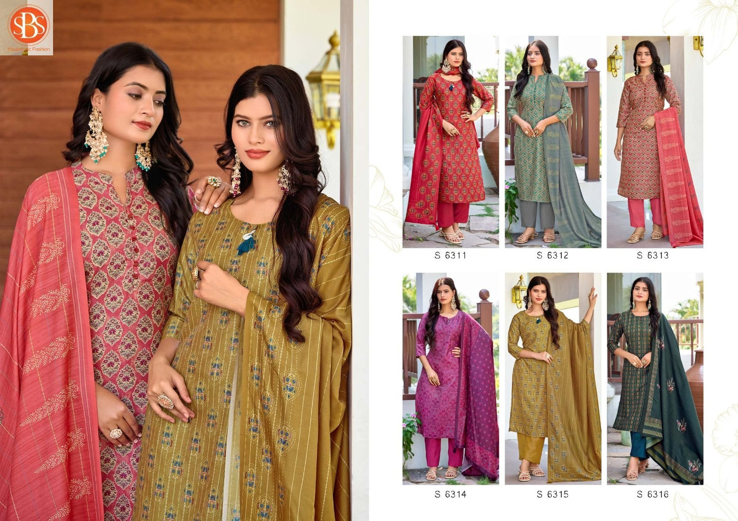 Saatvika Sbs Tussar Silk Readymade Pant Style Suits Wholesaler India
