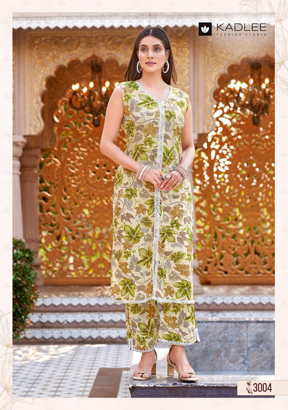 Saavi Kadlee Rayon Kurti Plazzo Set Wholesale Rate