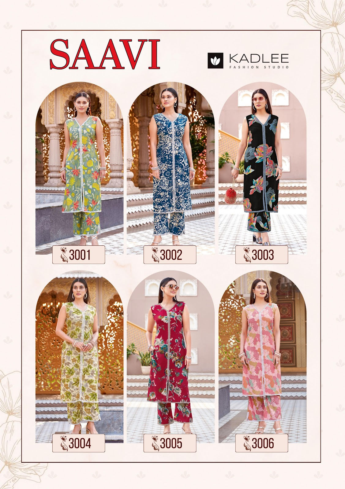 Saavi Kadlee Rayon Kurti Plazzo Set Wholesale Rate