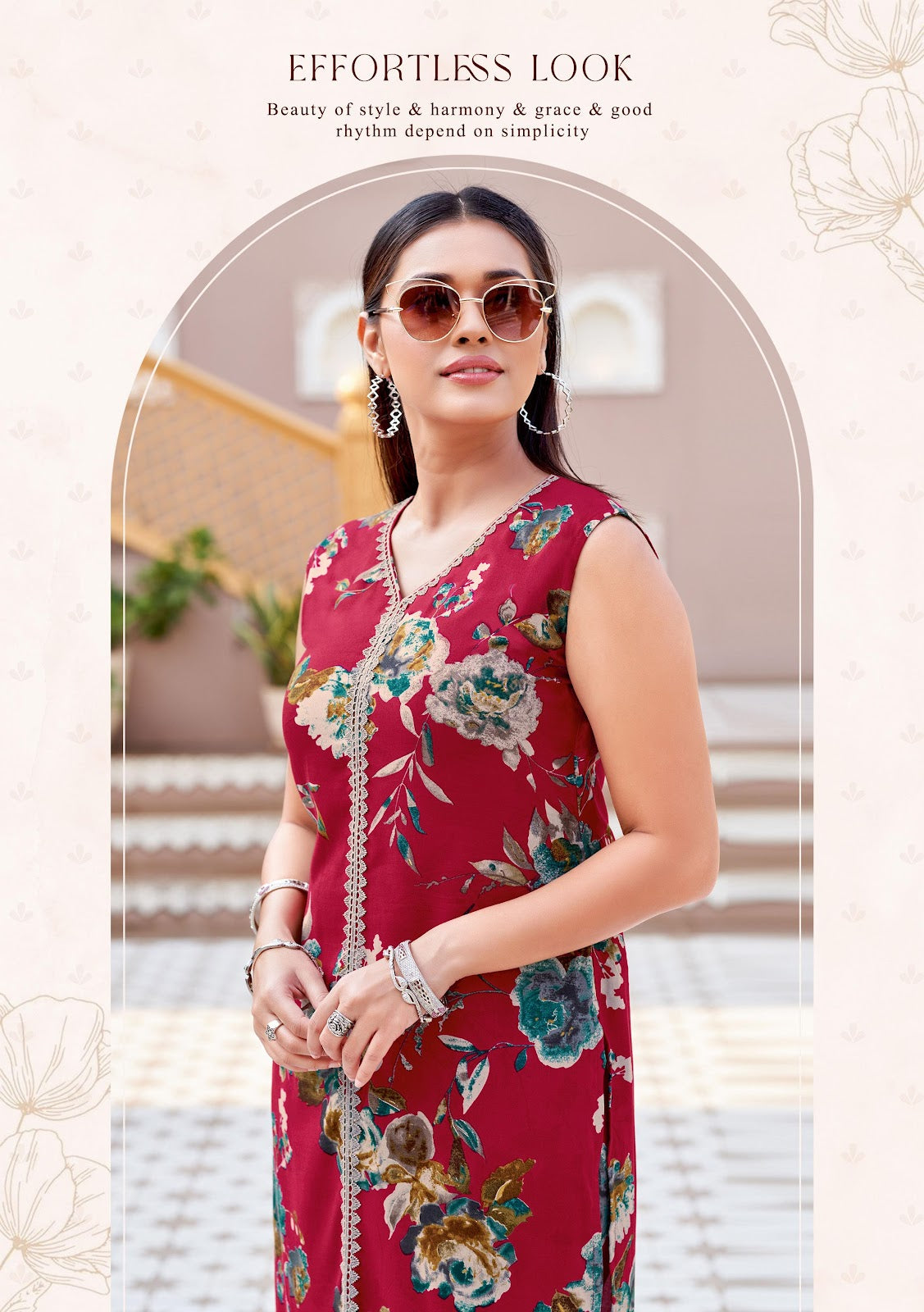 Saavi Kadlee Rayon Kurti Plazzo Set Wholesale Rate