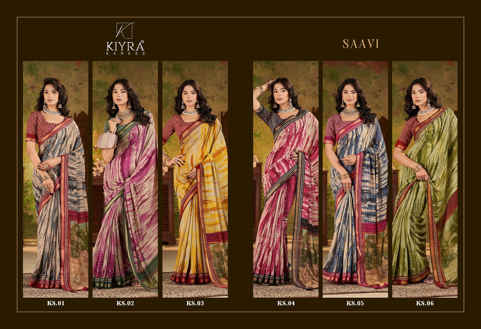 Saavi Kiyra Chanderi Silk Sarees Manufacturer India