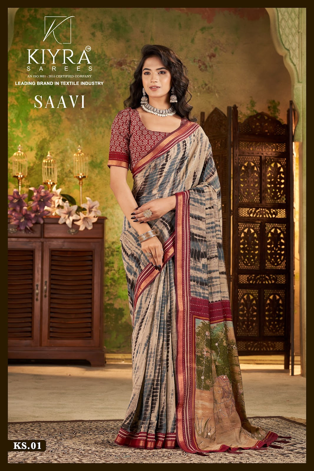 Saavi Kiyra Chanderi Silk Sarees Manufacturer India