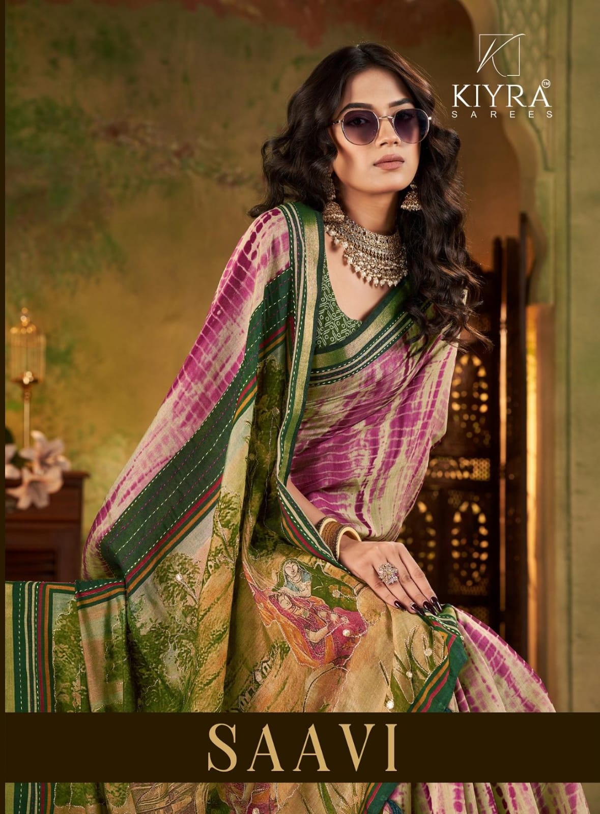 Saavi Kiyra Chanderi Silk Sarees Manufacturer India