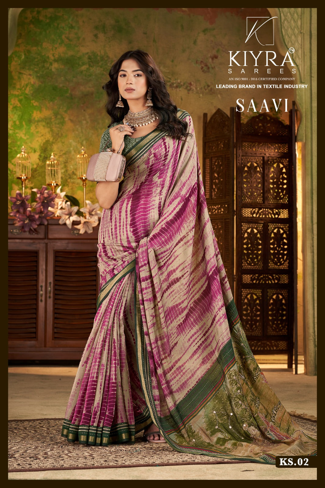 Saavi Kiyra Chanderi Silk Sarees Manufacturer India