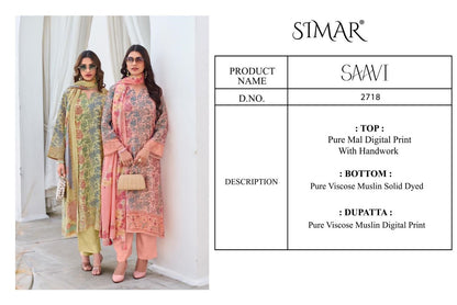 Saavi Simar Mal Pant Style Suits Exporter Gujarat