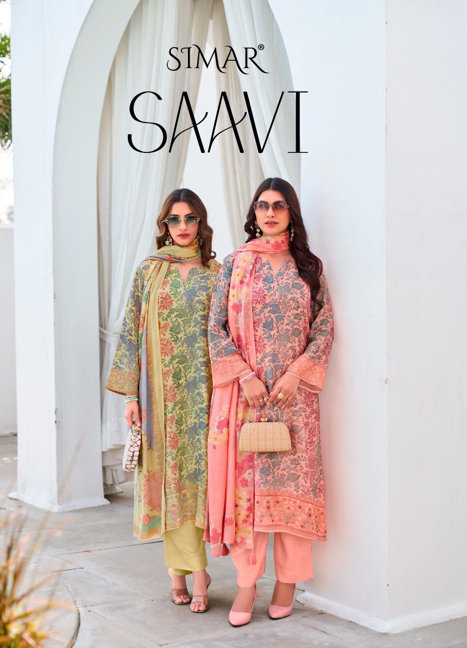 Saavi Simar Mal Pant Style Suits Exporter Gujarat