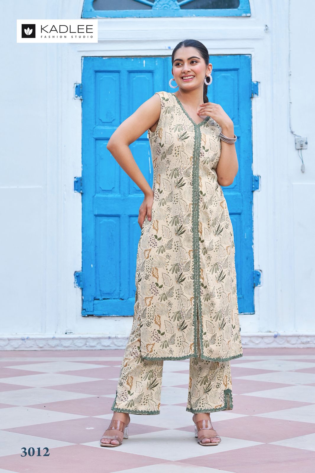 Saavi Vol 2 Kadlee Rayon Kurti Pant Set Exporter India