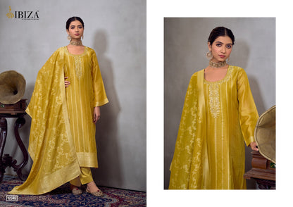 Saawariya Ibiza Pure Silk Pant Style Suits Wholesaler Ahmedabad