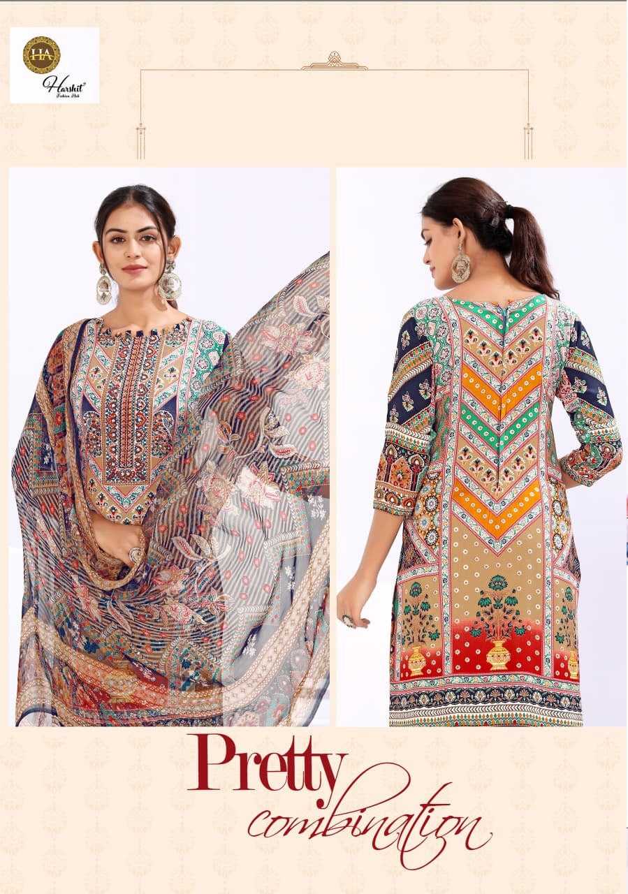 Saaya Harshit Fashion Viscose Reyon Karachi Salwar Suits Manufacturer Ahmedabad