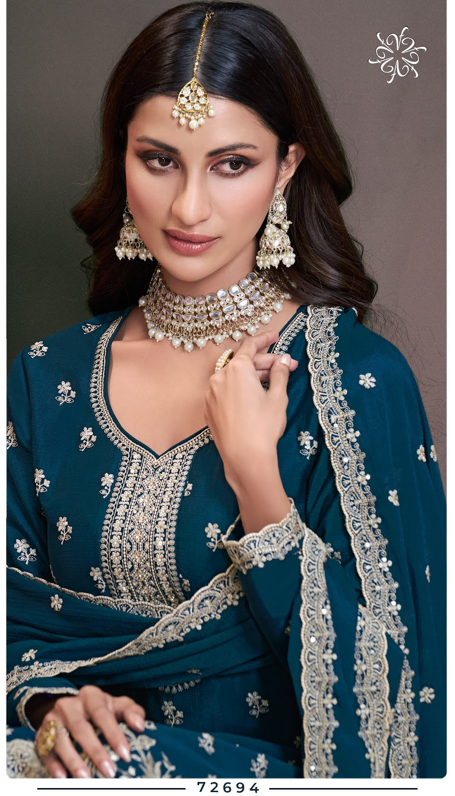 Saayori Kuleesh Vinay Fashion Llp Chinon Sharara Style Suits Wholesale Price