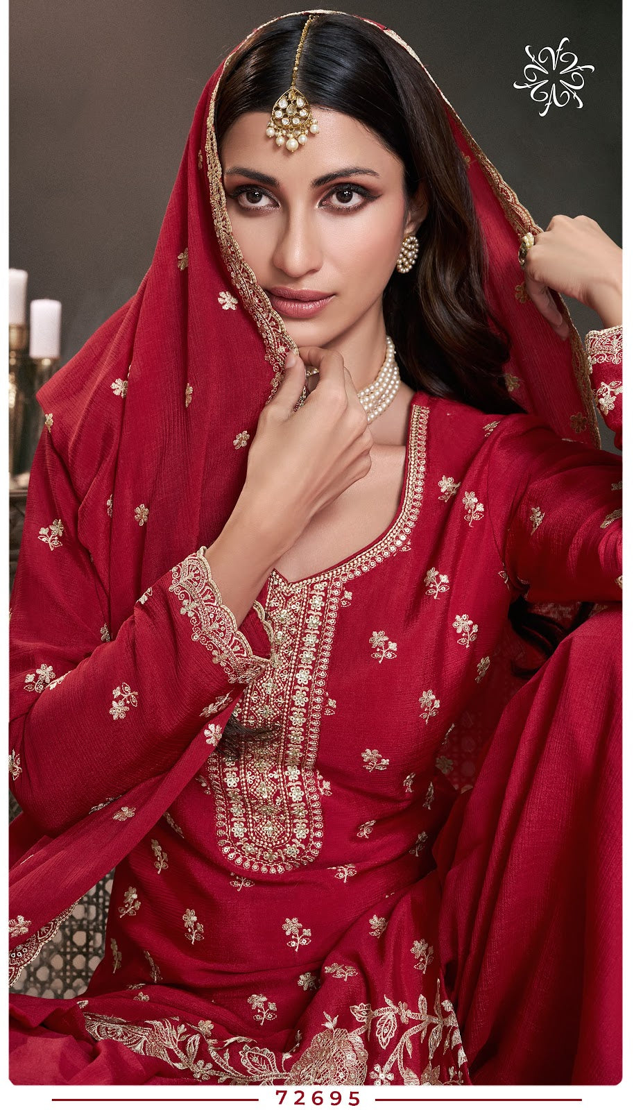 Saayori Kuleesh Vinay Fashion Llp Chinon Sharara Style Suits Wholesale Price