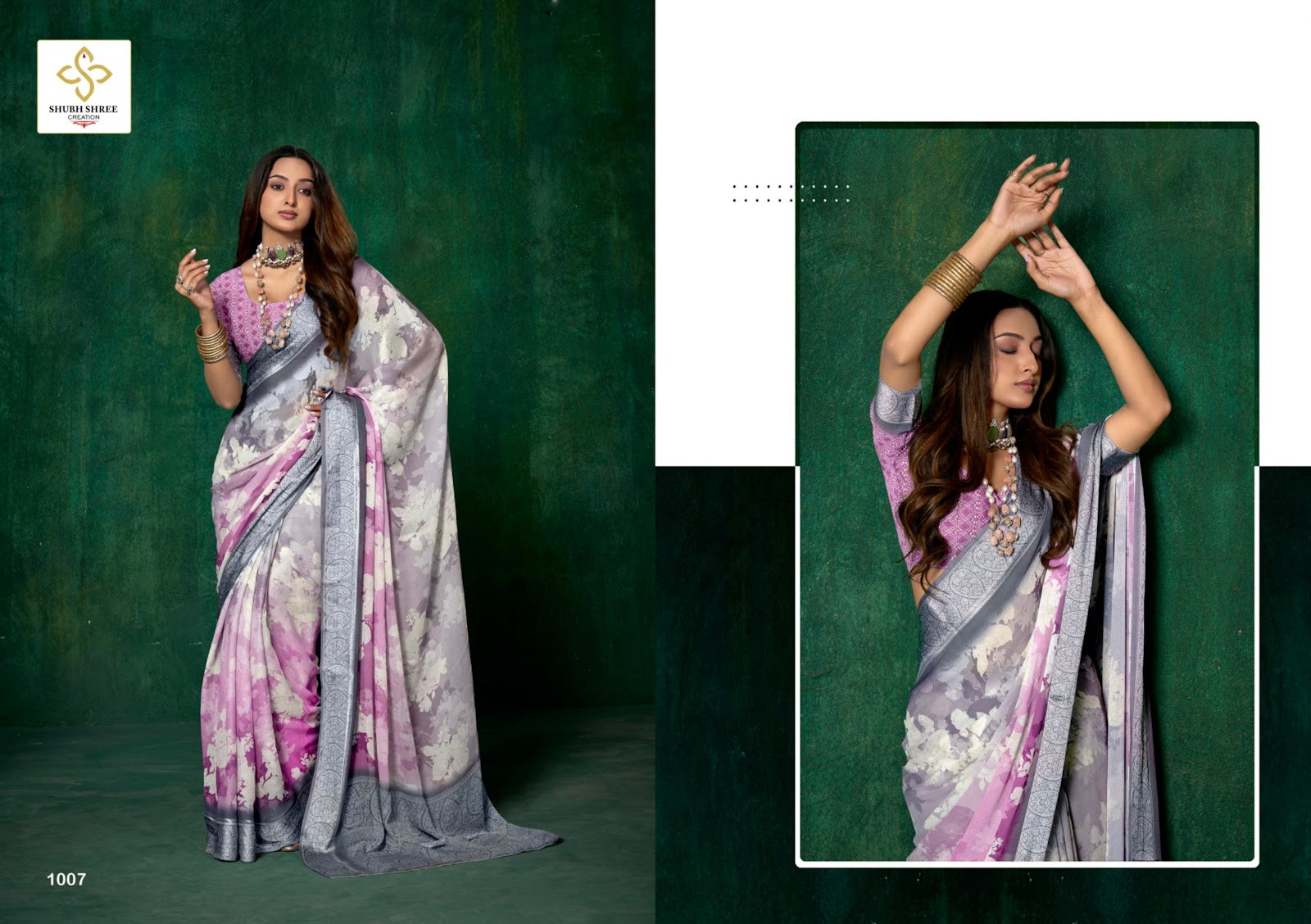 Saaz 1 Shubh Shree Sarees Exporter Ahmedabad