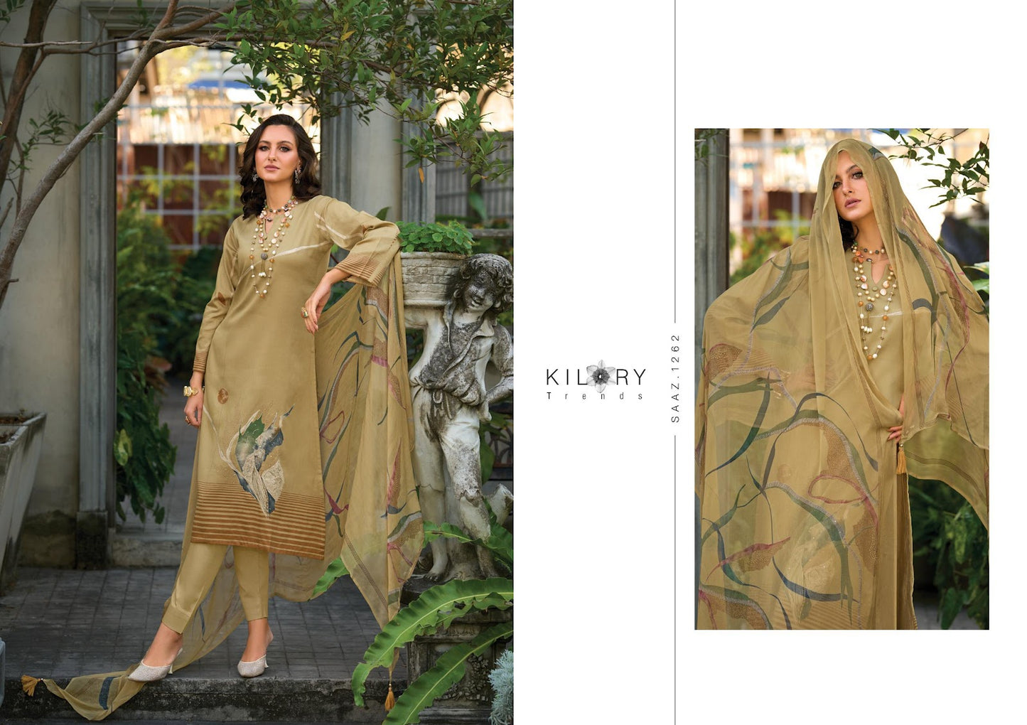 Saaz Kilory Jam Cotton Pant Style Suits Manufacturer India