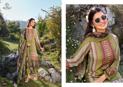 Saaz Rupali Viscose Muslin Pant Style Suits Wholesale