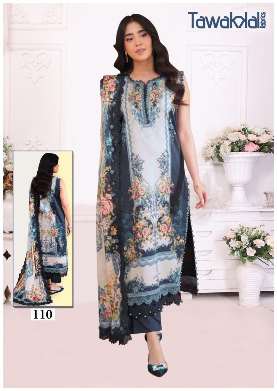 Saba Luxury Heavy Cotton Collection Tawakkal Fabrics Karachi Readymade Suits Wholesale