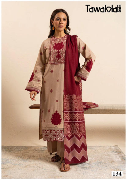 Saba Vol 4 Tawakkal Fabrics Mix Cotton Karachi Salwar Suits Wholesale