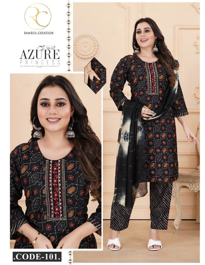 Sabari Ramdev Creation Capsule Readymade Pant Style Suits Manufacturer Ahmedabad