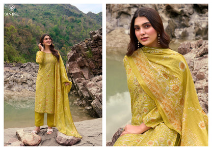 Sabaya Silk Vol 11 Sunrise Pant Style Suits Wholesaler India