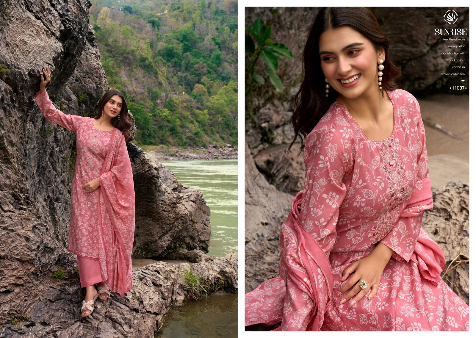 Sabaya Silk Vol 11 Sunrise Pant Style Suits Wholesaler India