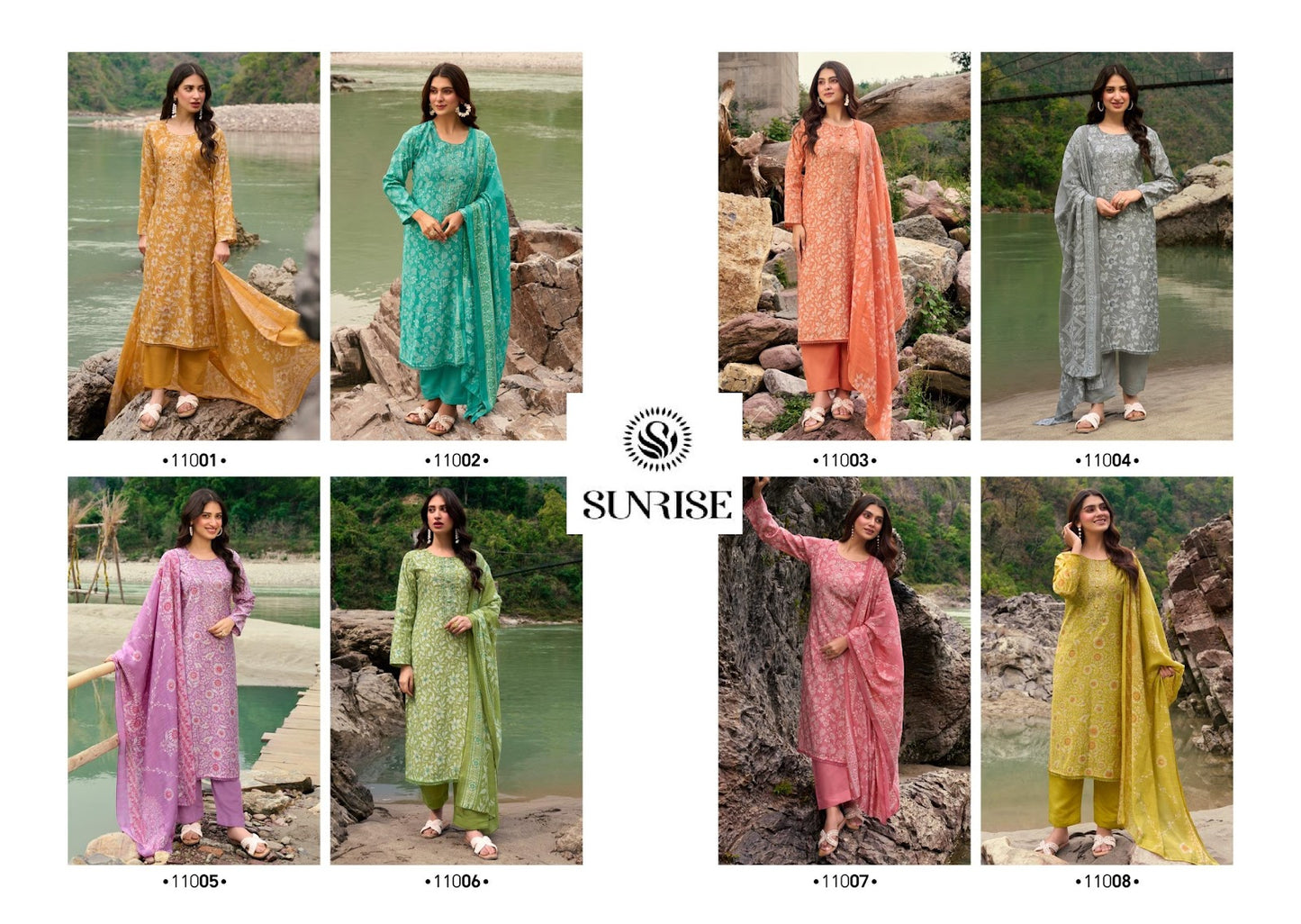 Sabaya Silk Vol 11 Sunrise Pant Style Suits Wholesaler India