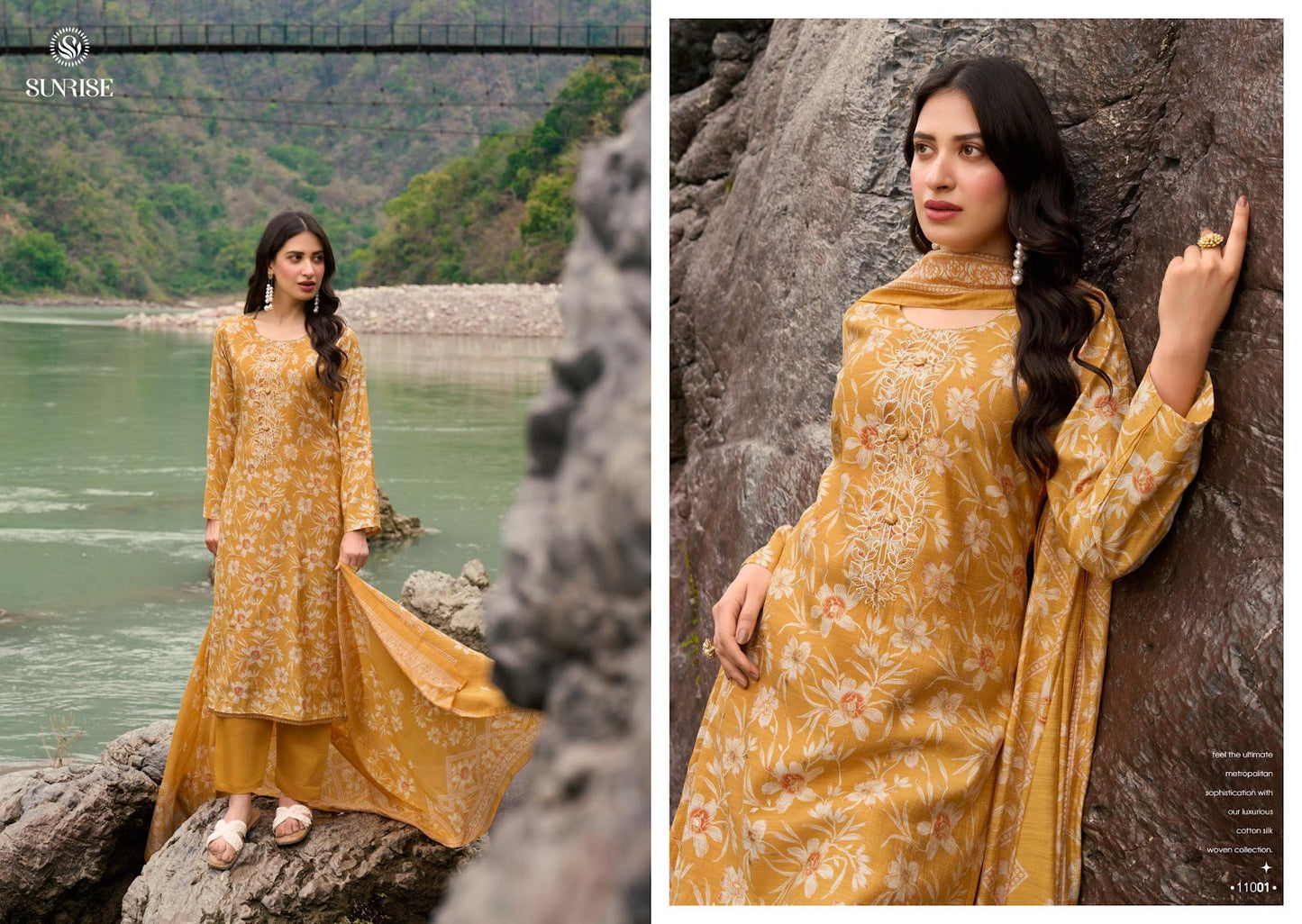 Sabaya Silk Vol 11 Sunrise Pant Style Suits Wholesaler India