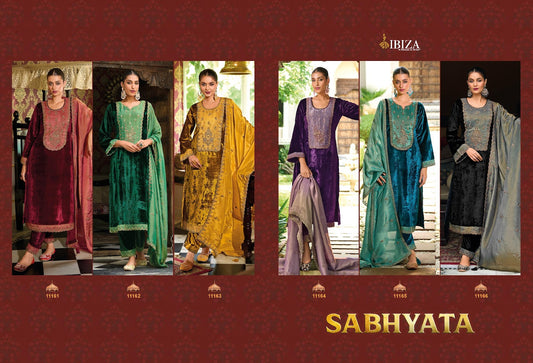 Sabhayata Ibiza Viscose Velvet Suits Exporter India