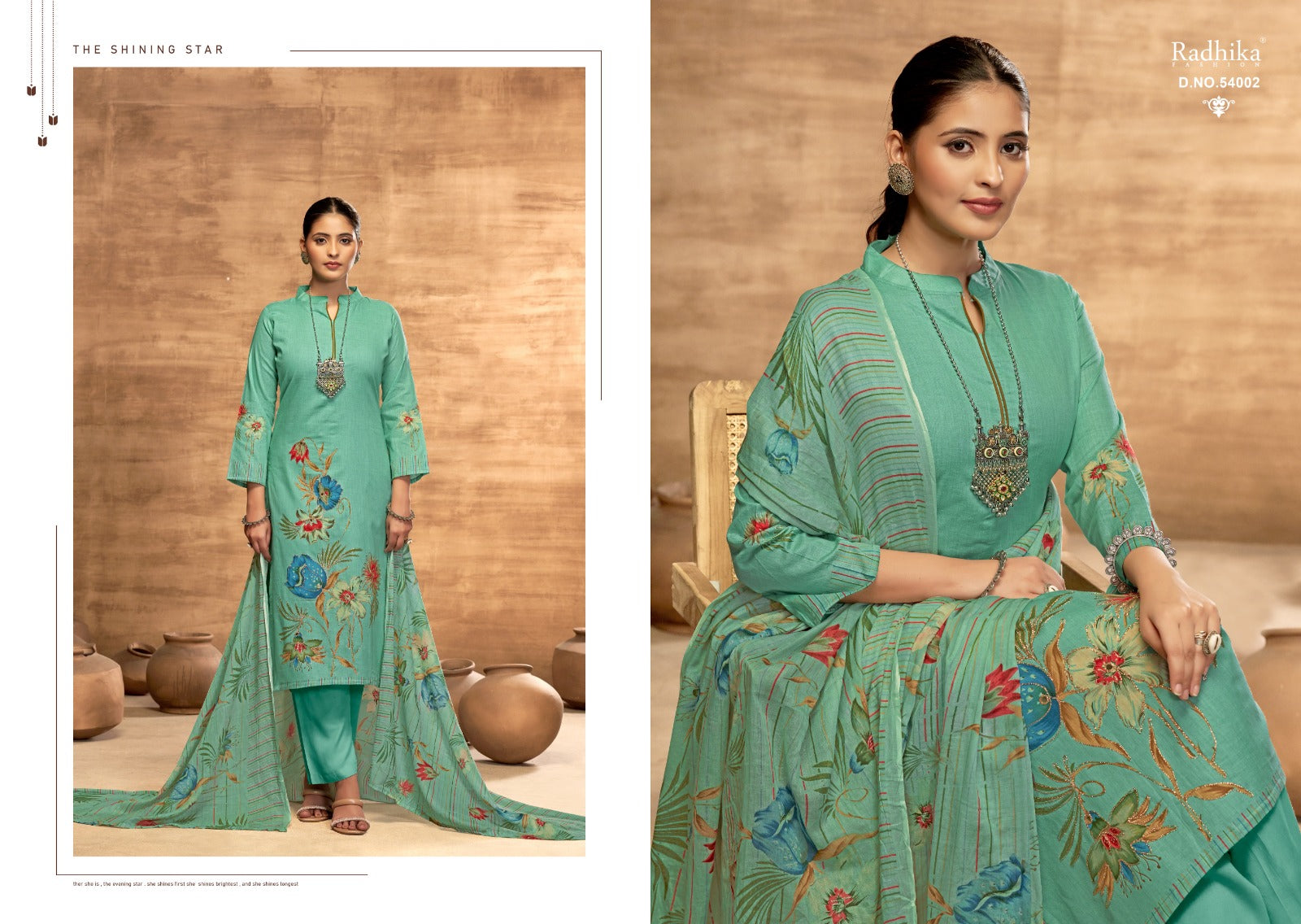 Sabhnam Radhika Fashion Azara Pure Lawn Karachi Salwar Suits Exporter India