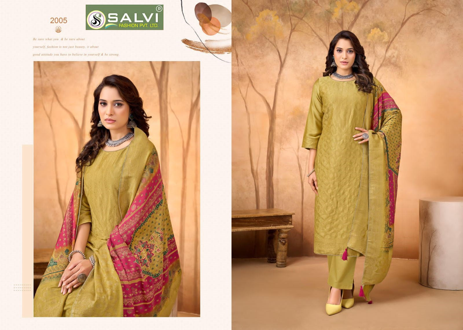 Sayuri Winter Salvi Fashion Pashmina Suits Wholesaler India
